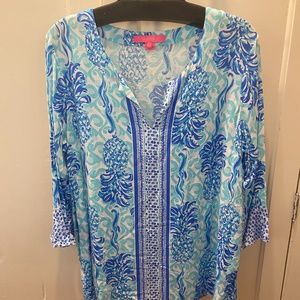 Lilly Pulitzer Keona Tunic (Size XL)